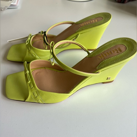 Rouje Eve Platform Mules 38 - Picture 2 of 3